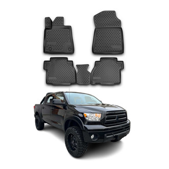 OMAC® - Classic 1st & 2nd Row Black Floor Mat Set