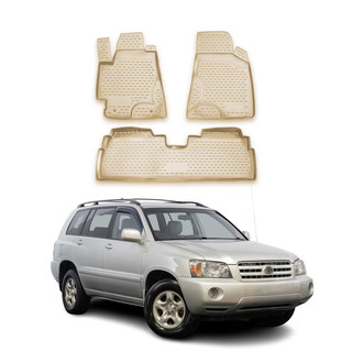 OMAC® - Classic 1st & 2nd Row Beige Floor Mat Set