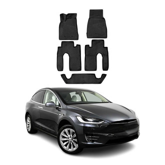 OMAC® - Classic 1st & 2nd Row Black Floor Mat Set