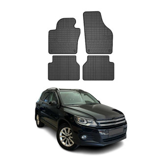 OMAC® - Classic 1st & 2nd Row Black Floor Mat Set
