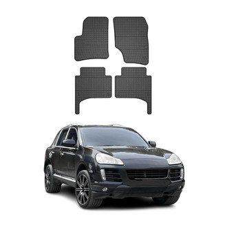 OMAC® - Classic 1st & 2nd Row Black Floor Mat Set