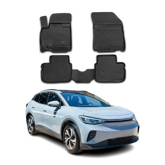 OMAC® - Classic 1st & 2nd Row Black Floor Mat Set