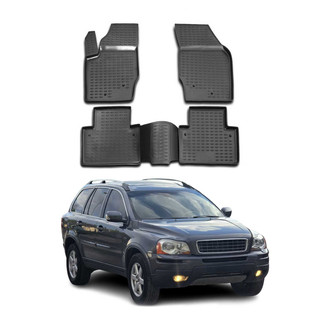 OMAC® - Classic 1st & 2nd Row Black Floor Mat Set