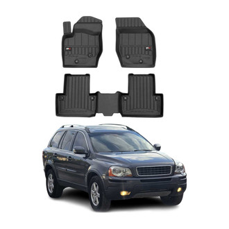 OMAC® - Premium 1st & 2nd Row Black Floor Mat Set