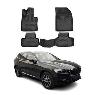 OMAC® - Classic 1st & 2nd Row Black Floor Mat Set