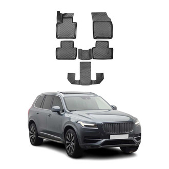 OMAC® - Classic 1st & 2nd Row Black Floor Mat Set