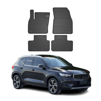 OMAC® - Classic 1st & 2nd Row Black Floor Mat Set