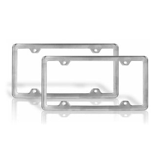 OMAC® - Brushed License Plate Frame Tag Holder