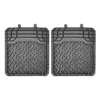 OMAC® - Basic Semi-Custom 1st & 2nd Row Black Floor Mat Set