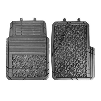 OMAC® - Basic Semi-Custom 1st & 2nd Row Black Floor Mat Set
