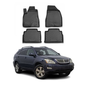 OMAC® - Classic 1st & 2nd Row Black Floor Mat Set