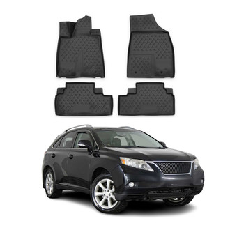 OMAC® - Classic 1st & 2nd Row Black Floor Mat Set
