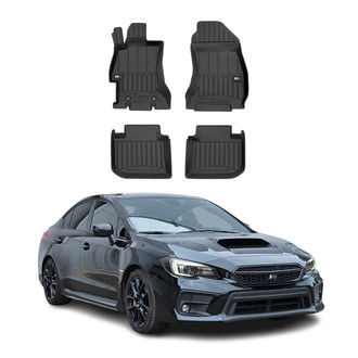 OMAC® - Premium 1st & 2nd Row Black Floor Mat Set