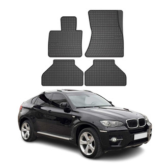 OMAC® - Classic 1st & 2nd Row Black Floor Mat Set