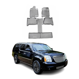 OMAC® - Classic 1st & 2nd Row Gray Floor Mat Set