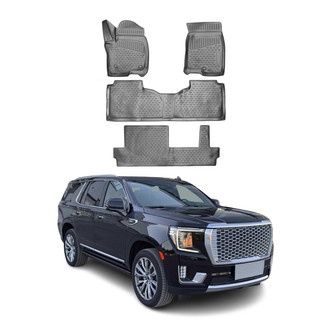 OMAC® - Classic 1st & 2nd Row Black Floor Mat Set