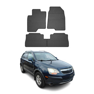OMAC® - Classic 1st & 2nd Row Black Floor Mat Set