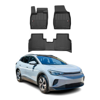 OMAC® - Premium 1st & 2nd Row Black Floor Mat Set