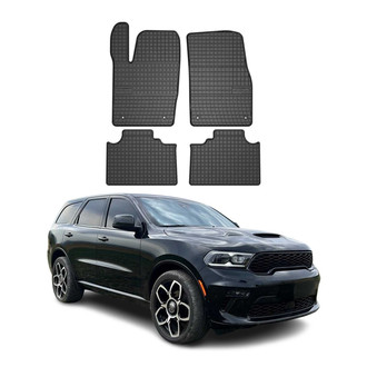 OMAC® - Classic 1st & 2nd Row Black Floor Mat Set