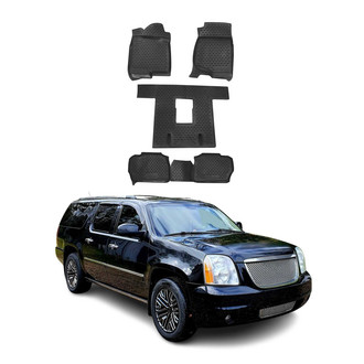 OMAC® - Classic 1st & 2nd Row Black Floor Mat Set