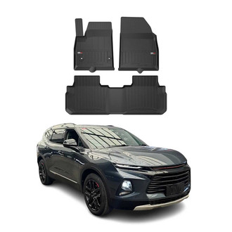 OMAC® - Premium 1st & 2nd Row Black Floor Mat Set