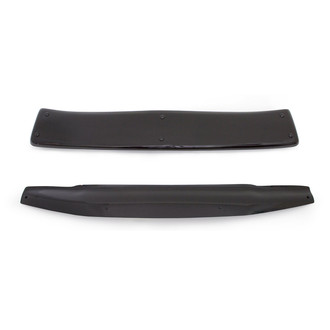 OMAC® - Black Bug Shield Hood Deflector and Windshield Sun Visor Kit