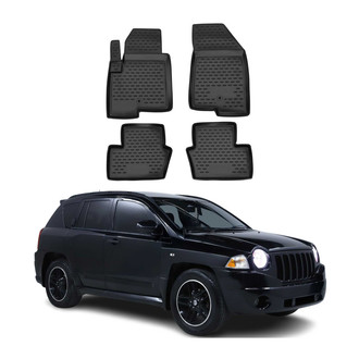OMAC® - Classic 1st & 2nd Row Black Floor Mat Set