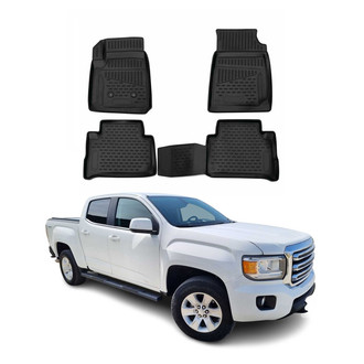 OMAC® - Classic 1st & 2nd Row Black Floor Mat Set