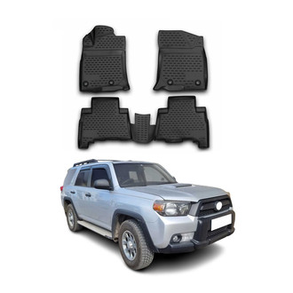 OMAC® - Classic 1st & 2nd Row Black Floor Mat Set