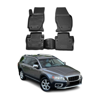 OMAC® - Classic 1st & 2nd Row Black Floor Mat Set