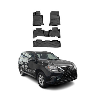 OMAC® - Classic 1st & 2nd Row Black Floor Mat Set