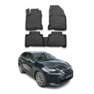 OMAC® - Classic 1st & 2nd Row Black Floor Mat Set