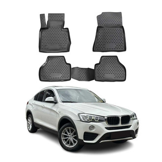OMAC® - Classic 1st & 2nd Row Black Floor Mat Set