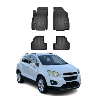 OMAC® - Premium 1st & 2nd Row Black Floor Mat Set