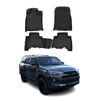 OMAC® - Classic 1st & 2nd Row Black Floor Mat Set