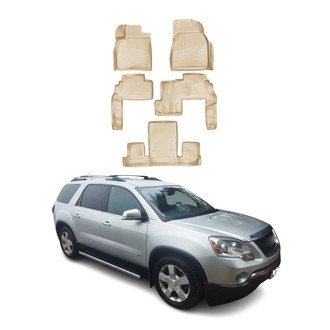 OMAC® - Classic 1st & 2nd Row Beige Floor Mat Set