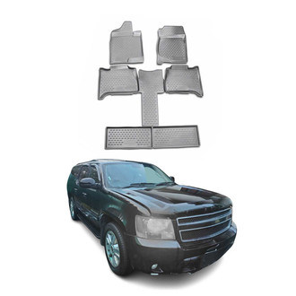OMAC® - Classic 1st & 2nd Row Gray Floor Mat Set