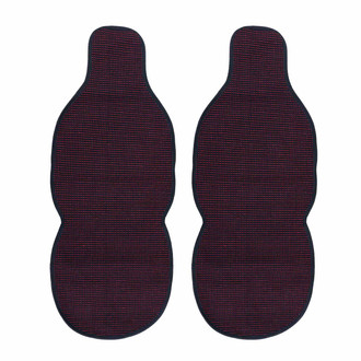 OMAC® - Black & Red Antiperspirant Black & Red 1st Row Seat Cover Pads