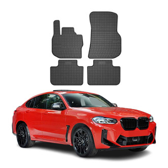 OMAC® - Classic 1st & 2nd Row Black Floor Mat Set
