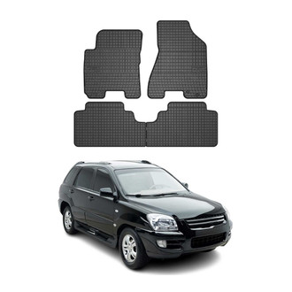 OMAC® - Classic 1st & 2nd Row Black Floor Mat Set