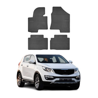 OMAC® - Classic 1st & 2nd Row Black Floor Mat Set