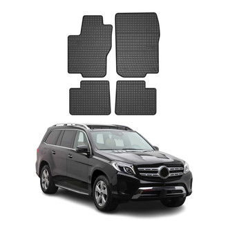 OMAC® - Classic 1st & 2nd Row Black Floor Mat Set