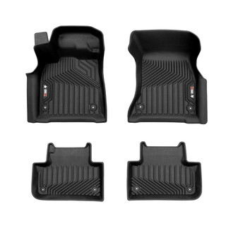 OMAC® - Texan 1st & 2nd Row Black Floor Mat Set