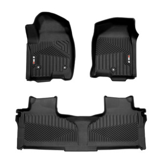 OMAC® - Texan 1st & 2nd Row Black Floor Mat Set