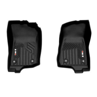 OMAC® - Texan 1st Row Black Floor Mats