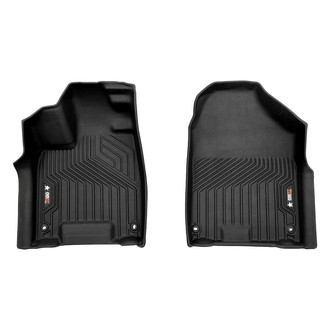 OMAC® - Texan 1st Row Black Floor Mats