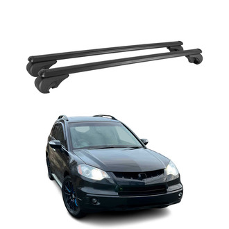 OMAC® - Black Raised Roof Rails Cross Bars