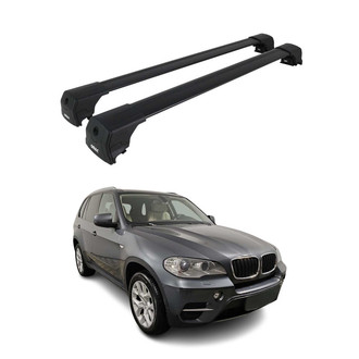 OMAC® - Black Flush-Mounted Roof Rails Cross Bars