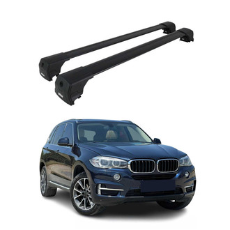 OMAC® - Black Flush-Mounted Roof Rails Cross Bars