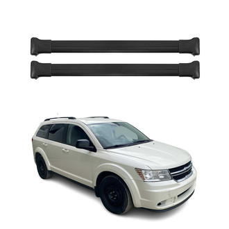 OMAC® - Black Raised Roof Rails Cross Bars
